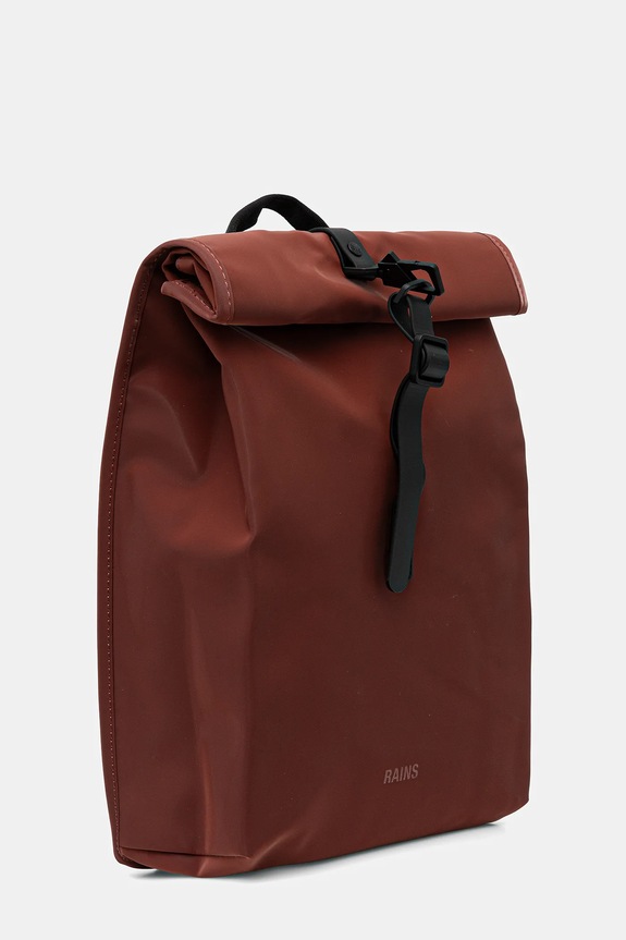 Rains rucsac 13330 Rolltop Rucksack Mini 13330. portocaliu AW25