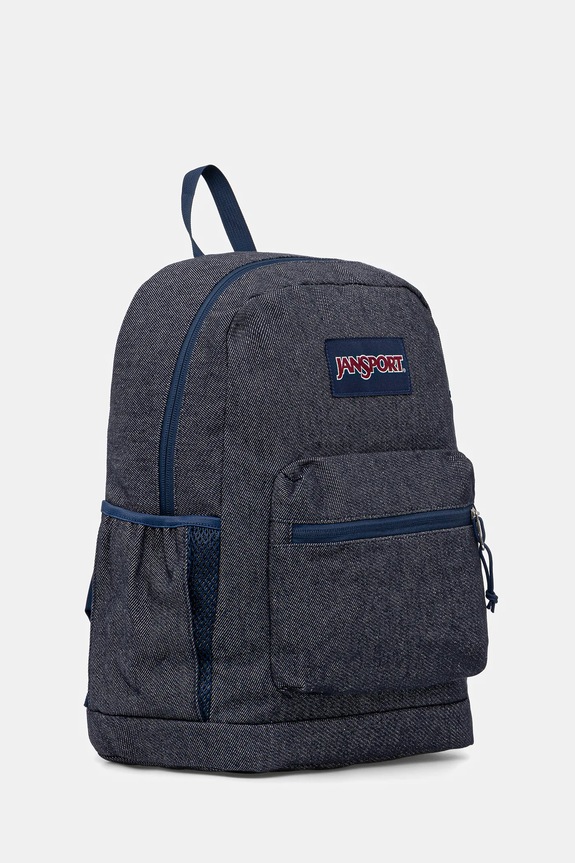 Džínsový batoh Jansport EK0A5BJ61W0 tmavomodrá AW25