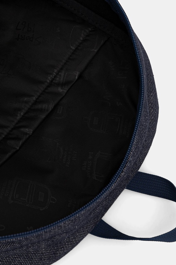 Džínsový batoh Jansport EK0A5BJ61W0 tmavomodrá