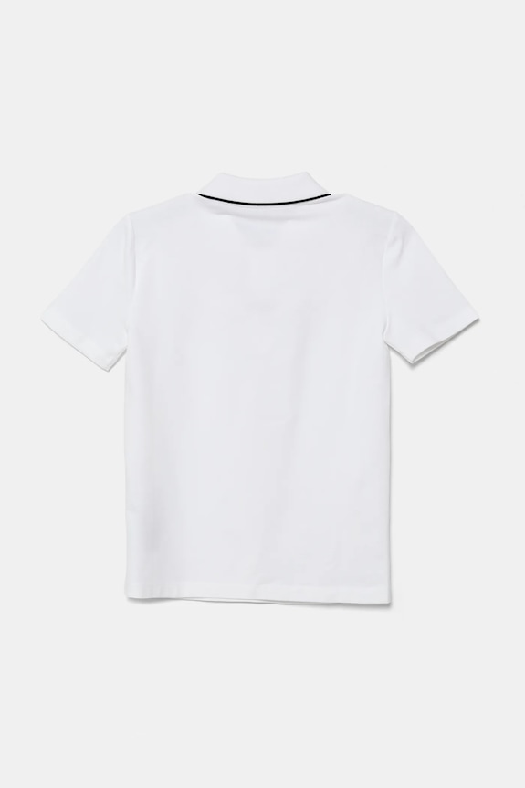 Chłopiec Calvin Klein Jeans polo IB0IB02542.9BYA biały
