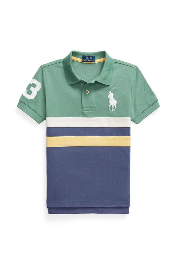 Polo tričko Polo Ralph Lauren bavlna zelená 322952429002