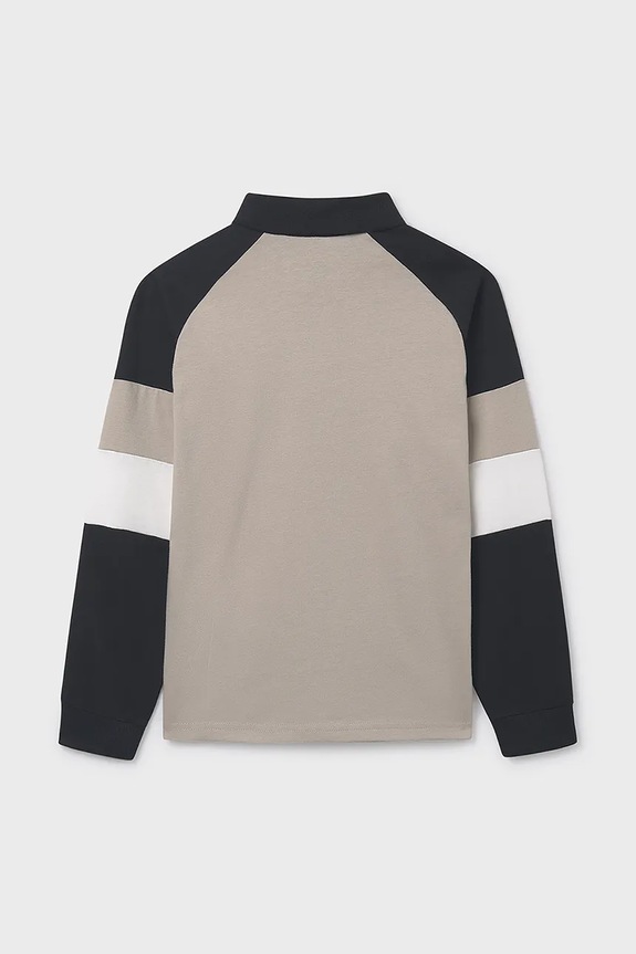Mayoral longsleeve dziecięcy 7102.7B.Junior.9BYA beżowy AW25