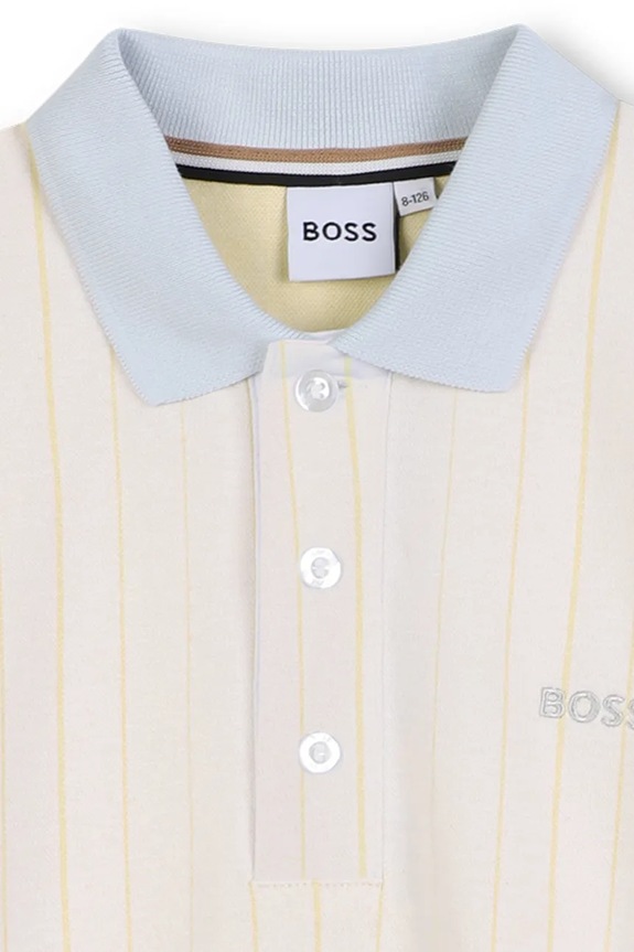 Chlapec Detské polo tričko BOSS J52336.162.174 biela