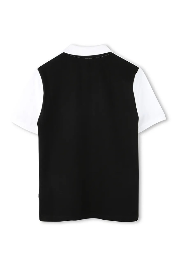 Detské polo tričko BOSS J52339.162.174 čierna AW25