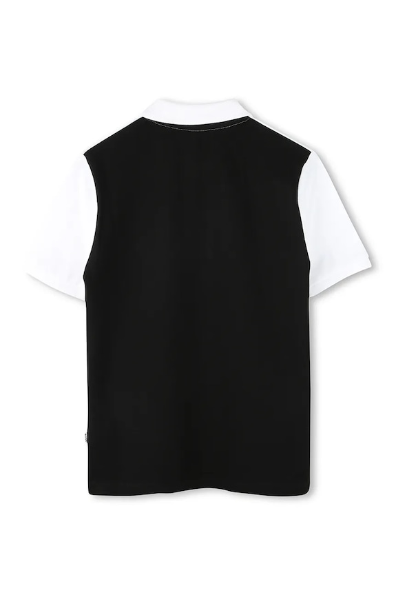 Detské polo tričko BOSS J52339.162.174 čierna AW25