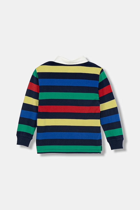 United Colors of Benetton tricouri polo din bumbac pentru copii 33CKG300Z.P.seasonal multicolor AW25