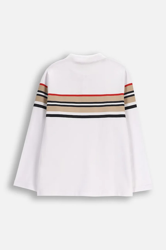 BIMBO Coccodrillo polo in lana bambino/a ZC5143502EJB bianco