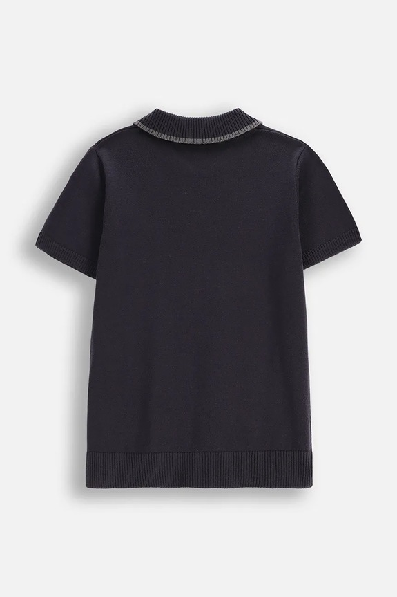 Chłopiec Coccodrillo t-shirt z bawełną dziecięcy ZC5172101EJB granatowy