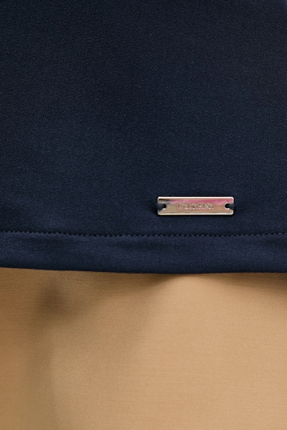 Polo majica Calvin Klein LV044C221G mornarsko plava