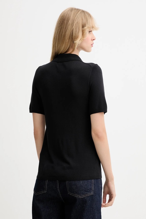 Odzież Calvin Klein polo LV044C341G czarny