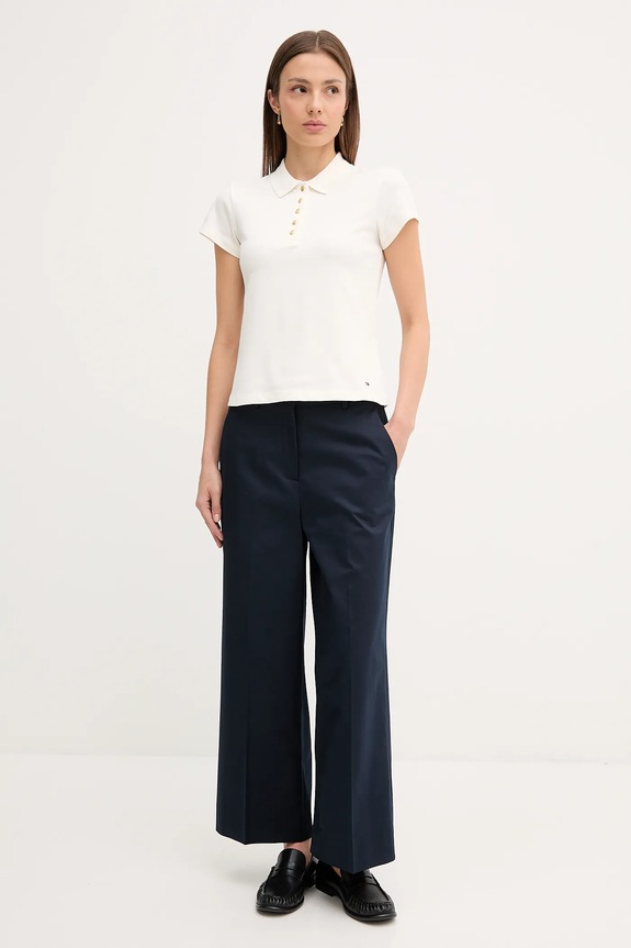 Polo majica Tommy Hilfiger WW0WW45768 bež AW25