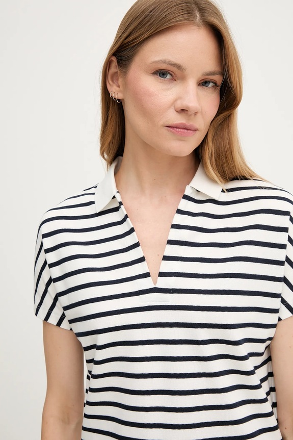 Polo tričko Tommy Hilfiger bílá WW0WW46512