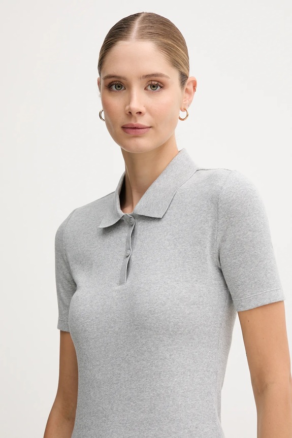 Polo tričko Calvin Klein Jeans šedá LV047C907G