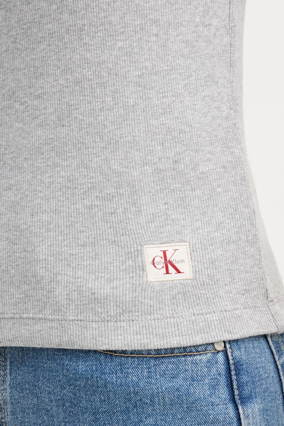 Polo tričko Calvin Klein Jeans LV047C907G šedá