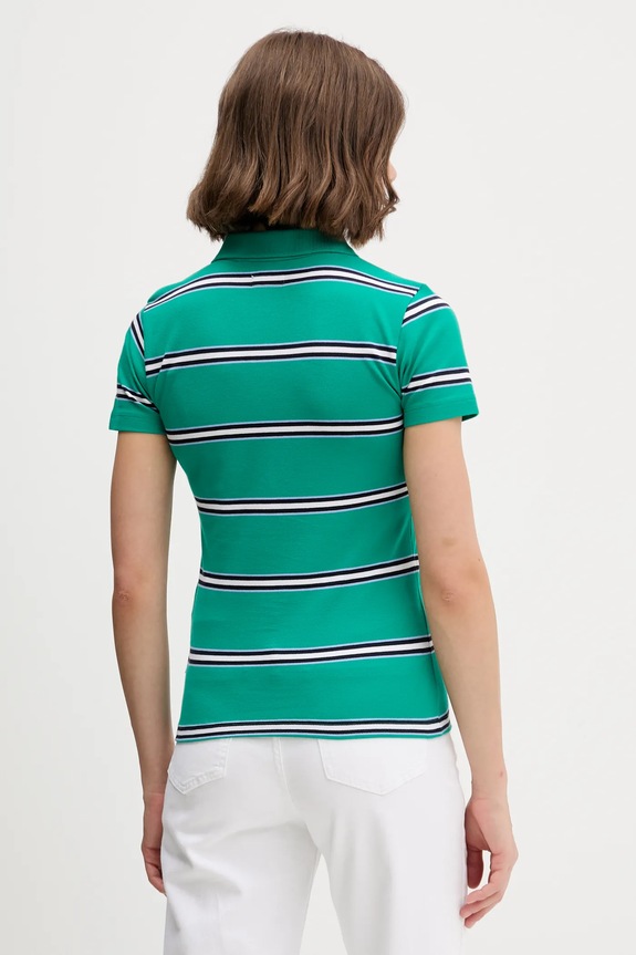 Odzież Guess Jeans polo W5YP40.KCYR1 zielony