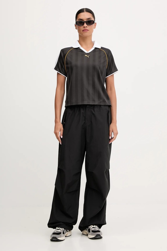 Puma polo 632157 czarny AW25