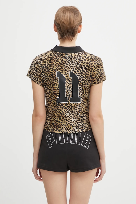 Дрехи Памучна тениска с яка Puma x A$AP ROCKY 636099 черен