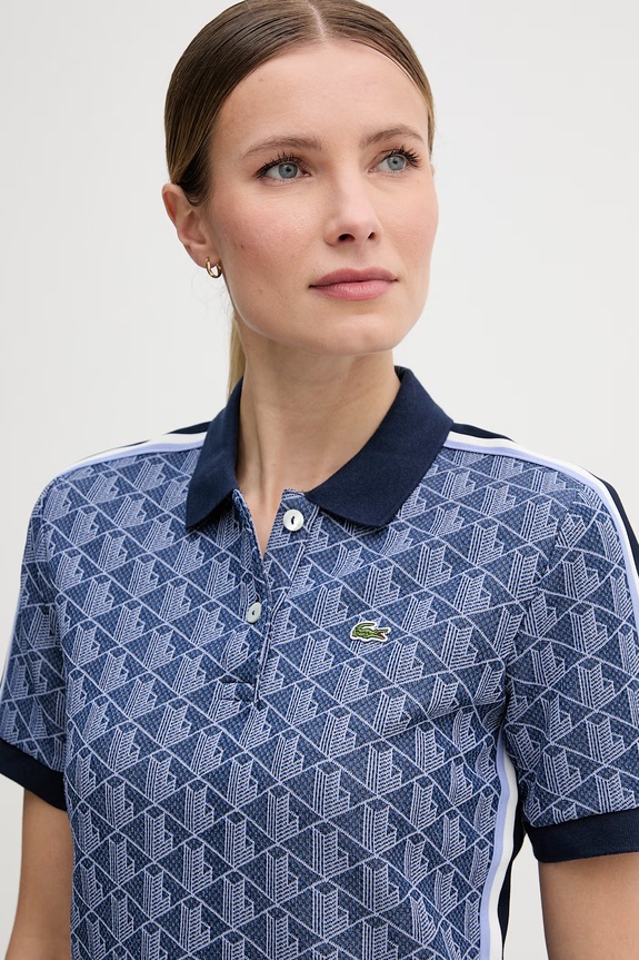 Lacoste damskie bawełniane granatowy DF3364