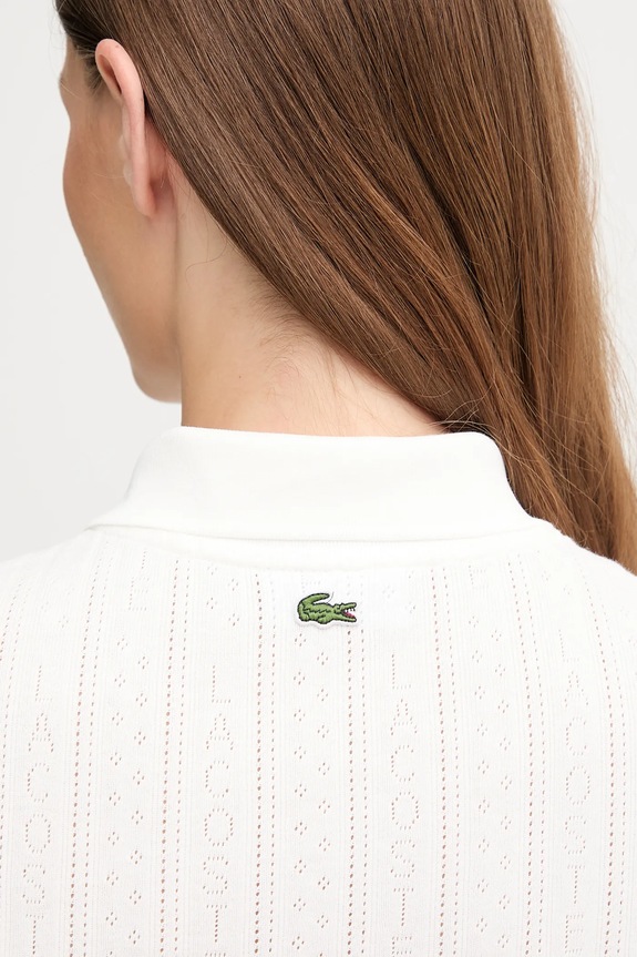 Lacoste polo damskie bawełniane DF5296