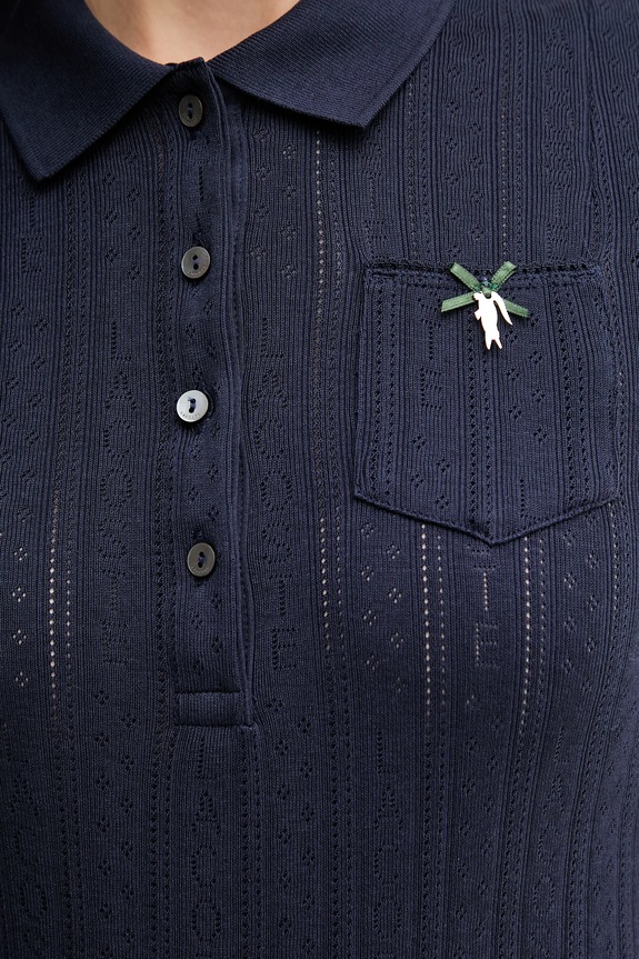 Lacoste női pamut póló DF5296