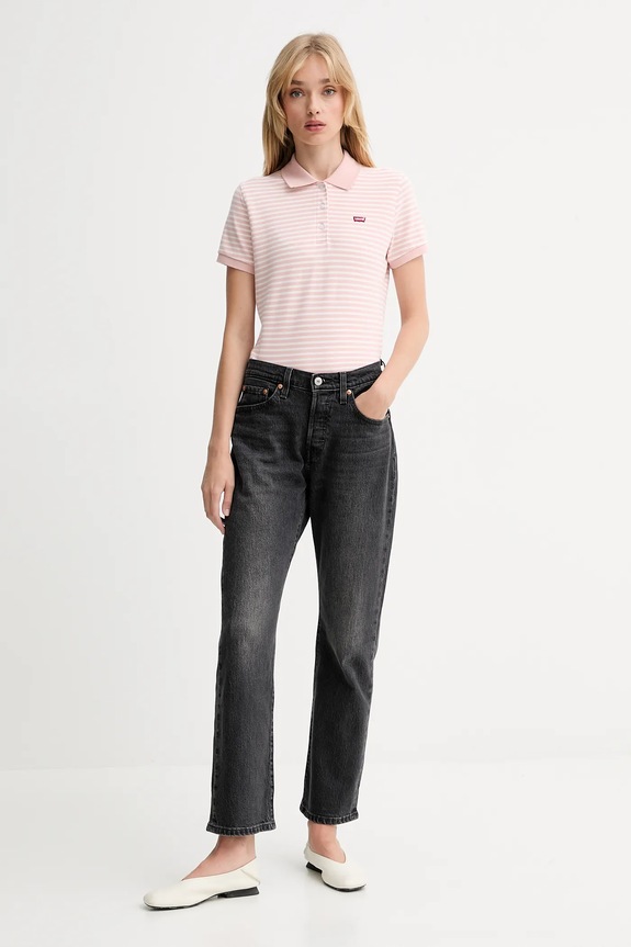 Levi's polo 52599.0085 różowy AA00