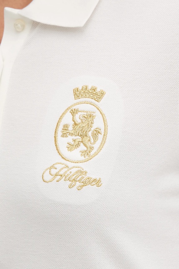 Tommy Hilfiger poló WW0WW47315 fehér