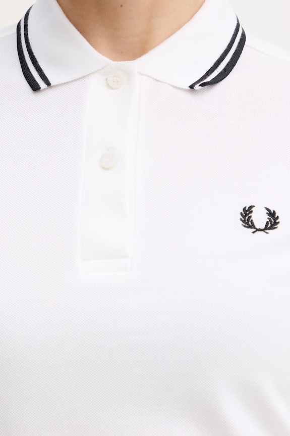 Fred Perry polo majica ženska bombažna G3600 bež