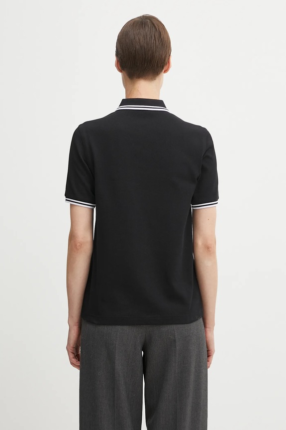 Îmbrăcăminte Fred Perry polo din bumbac pentru femei G3600 negru