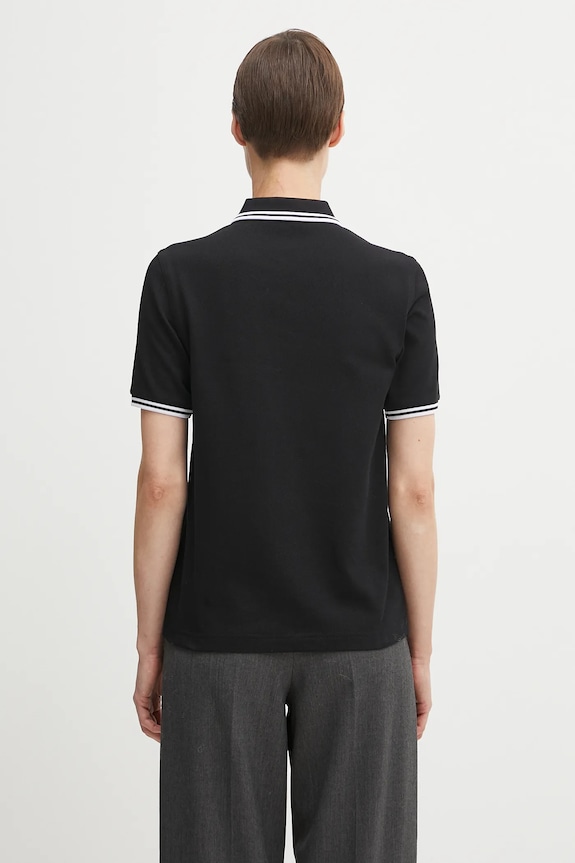 Îmbrăcăminte Fred Perry polo din bumbac pentru femei G3600 negru