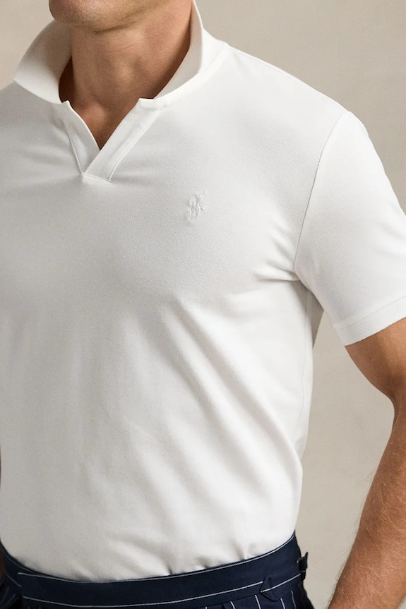 Polo Ralph Lauren polo in cotone bianco 710968951