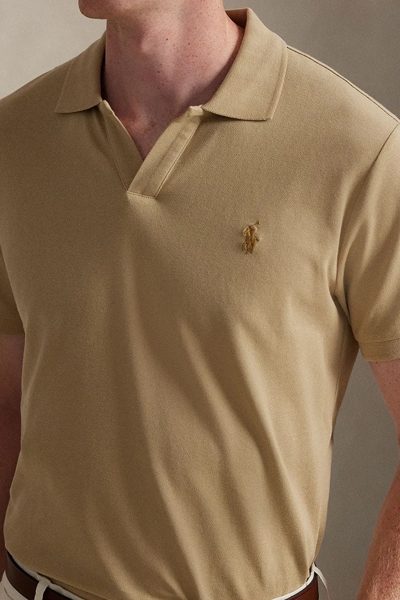 Polo Ralph Lauren polo in cotone beige 710968951