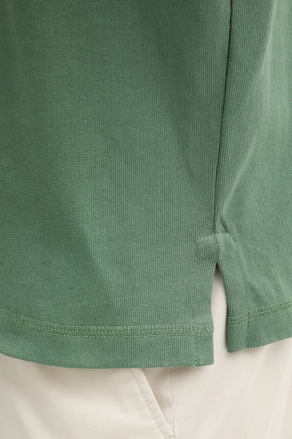 Βαμβακερό μπλουζάκι πόλο Polo Ralph Lauren 710972615 πράσινο