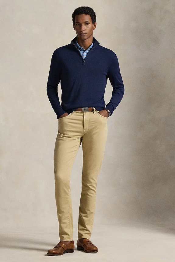 Odzież Polo Ralph Lauren polo bawełniane 710974586 niebieski