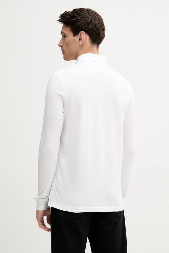 Îmbrăcăminte Tommy Hilfiger longsleeve MW0MW20183 alb