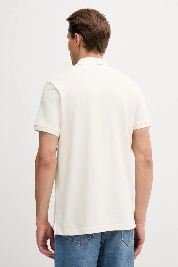 Tommy Hilfiger polo MW0MW39836 beżowy AW25