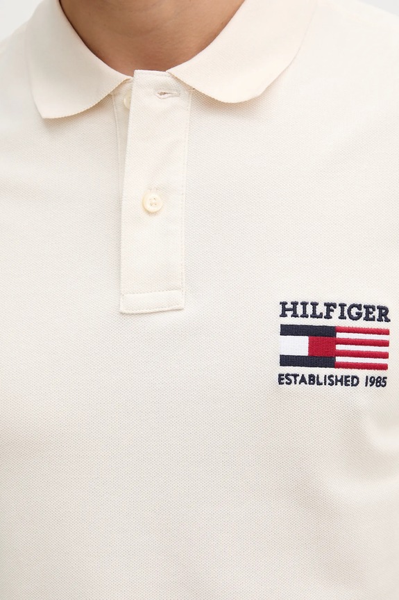 Tommy Hilfiger polo beżowy MW0MW39836