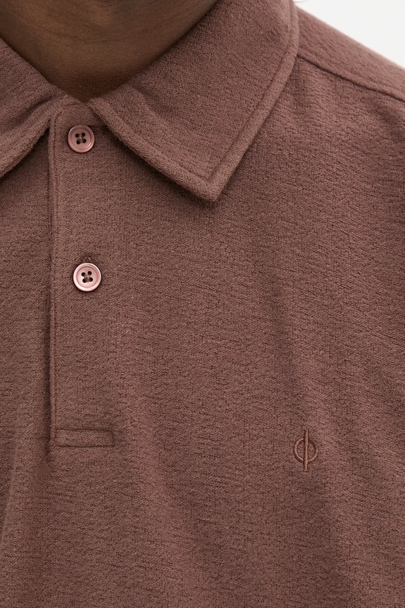 Samsoe Samsoe polo SAKVISTBRO marrone M10000053