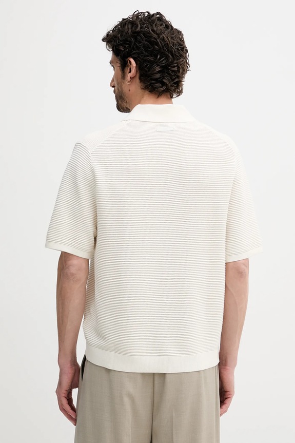 Oblečení Polo tričko Calvin Klein LV04LC323G béžová