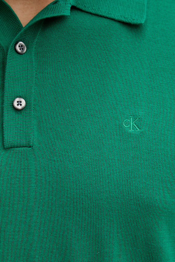 Calvin Klein póló férfi pamut LV04LC326G zöld