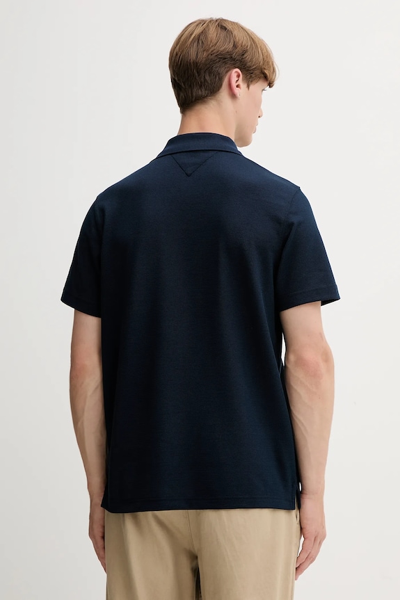 Oblečenie Polo tričko Tommy Jeans DM0DM21657 tmavomodrá