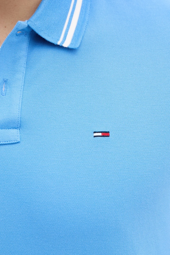 Tommy Jeans polo bawełniane DM0DM21846 niebieski