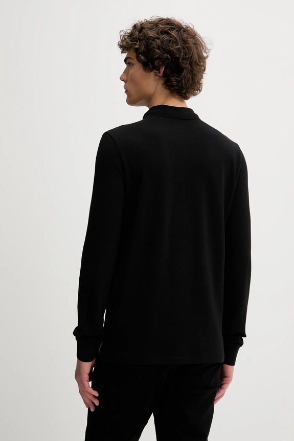 Oblečení Bavlněné tričko s dlouhým rukávem PS Paul Smith M2R.410S.PZEBRA černá
