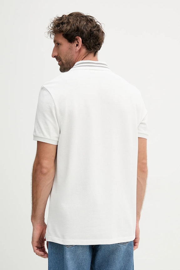 Oblečení Bavlněné polo tričko Calvin Klein Jeans LV04RC276G bílá