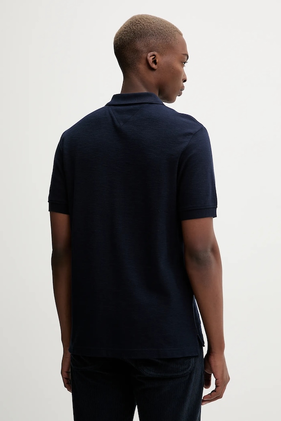Oblečenie Bavlnené polo tričko Tommy Jeans DM0DM22063 tmavomodrá