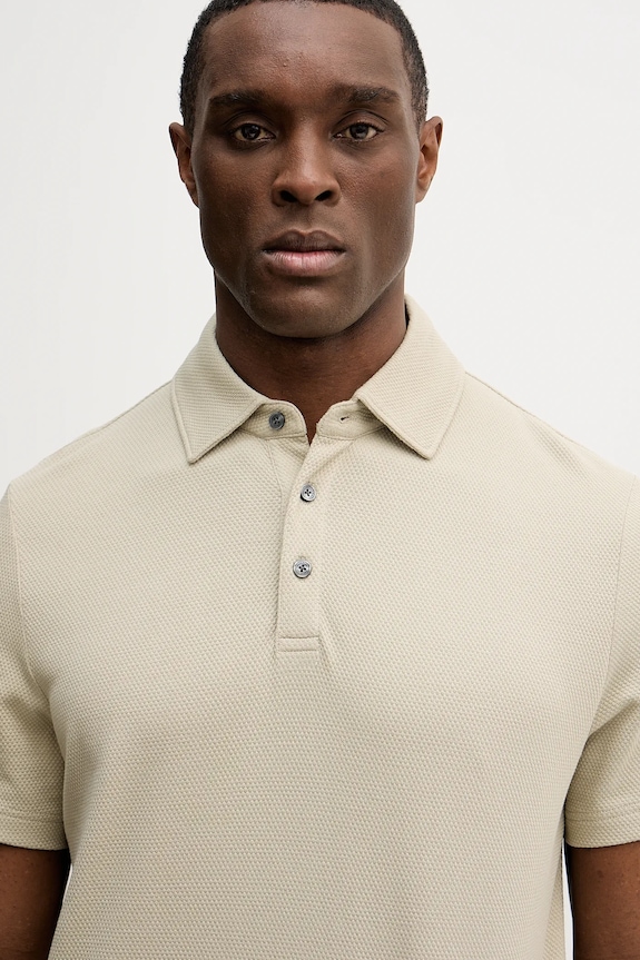 Polo majica Michael Kors bež CT552LFHSA