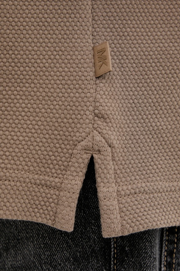 Πόλο Michael Kors CT552LFHSA καφέ