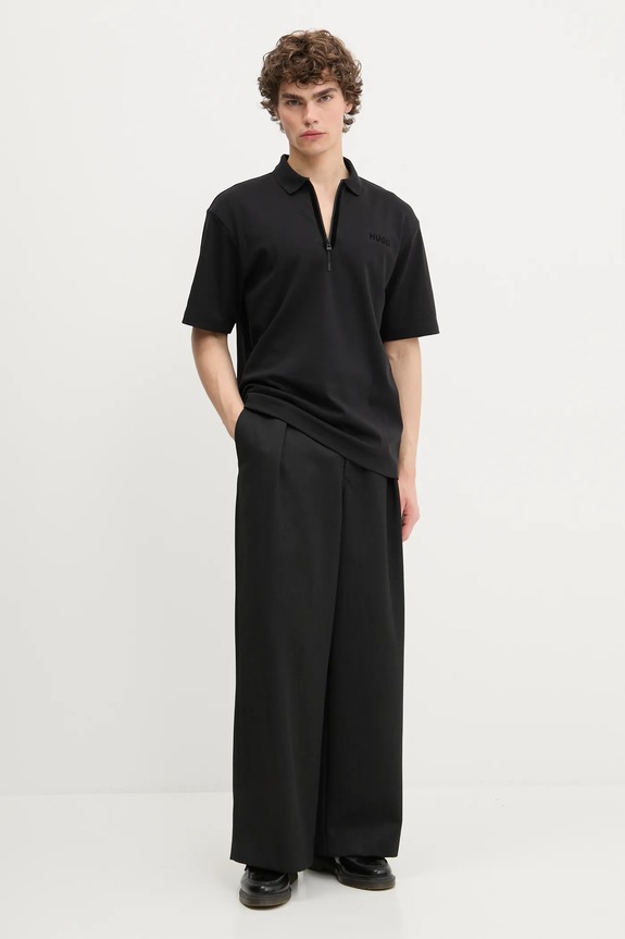 HUGO tricou polo Dubilo 50542313 negru AW25