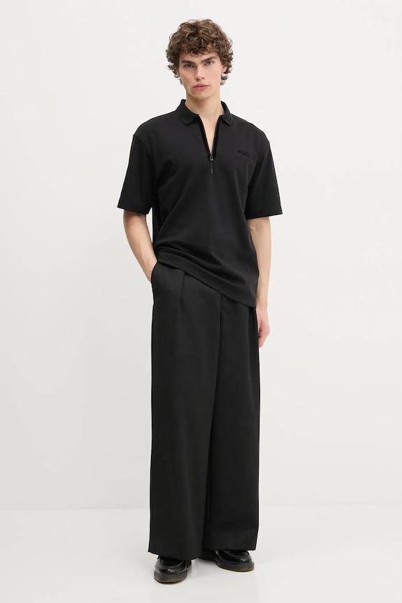 HUGO tricou polo Dubilo 50542313 negru AW25