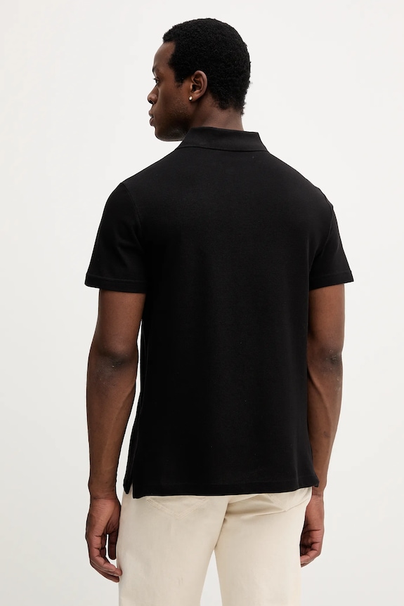 Oblečenie Bavlnené polo tričko Versace Jeans Couture 79GAGT06.CJ01T čierna
