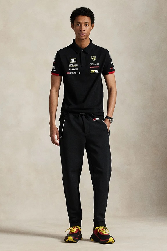 Clothing Polo Ralph Lauren polo shirt Sskccmslm2 Short Sleeve 710972340 black